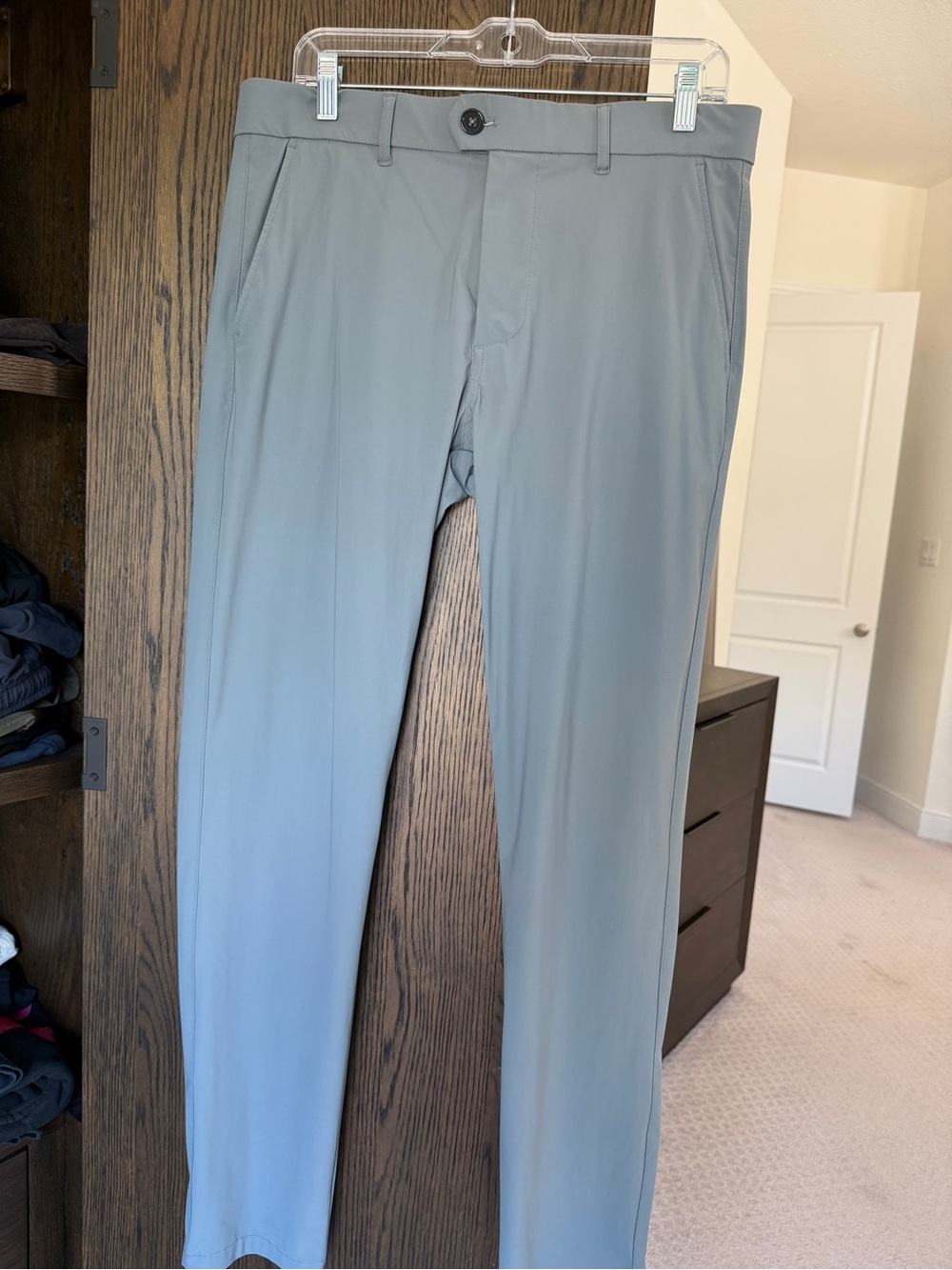 Greyson Light Gray Men's Dress Pants - Modern Slim Fit